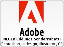 Neue Sonderrabatte von ADOBE neu und nur bei onCampus!